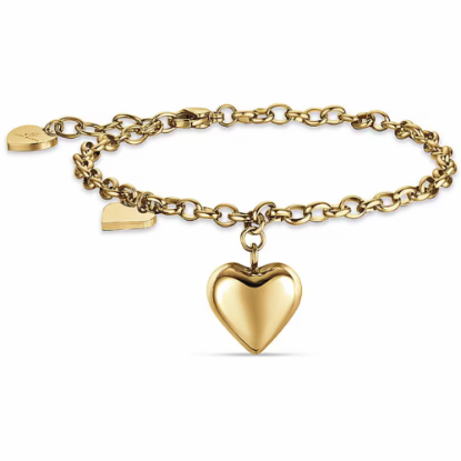 Picture of The golden heart bracelet from Luca Para, Italy
