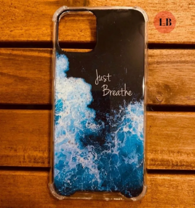 Picture of Mobile Cover Picture Print Just Breathe For Sea World Fans