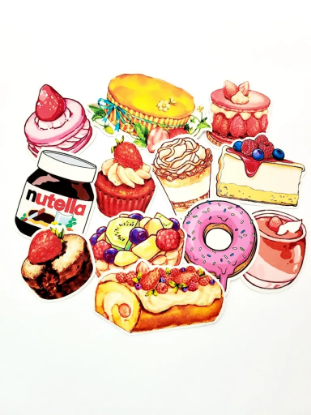 Picture of Sweets stickers (10 stickers)