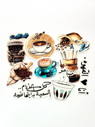 Picture of Coffee lovers stickers (10 stickers)