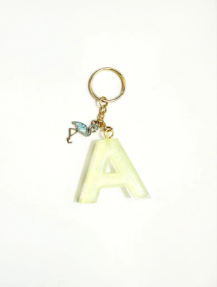 Picture of Luminous letter A keychain