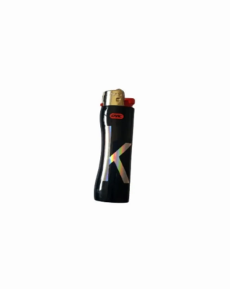Picture of Black color lighter with letter