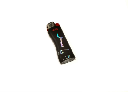 Picture of Black color lighter with name printing