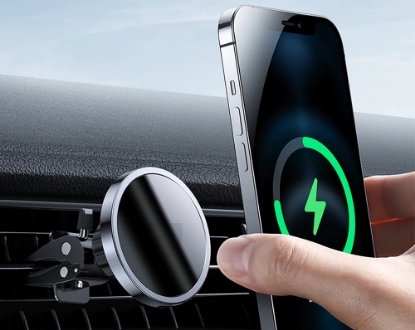 Picture of Magnetic Wireless Car Charger and Holder
