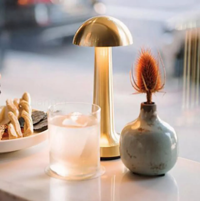 Picture of Cordless Portable Metal Table Lamp With Rechargeable Battery 